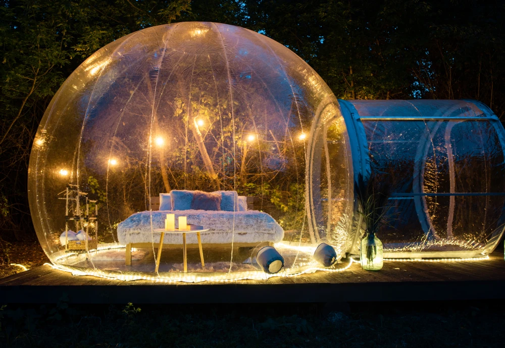 bubble tent camping